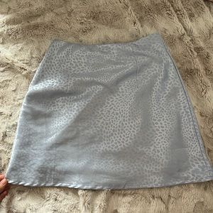 princess polly blue mini skirt
